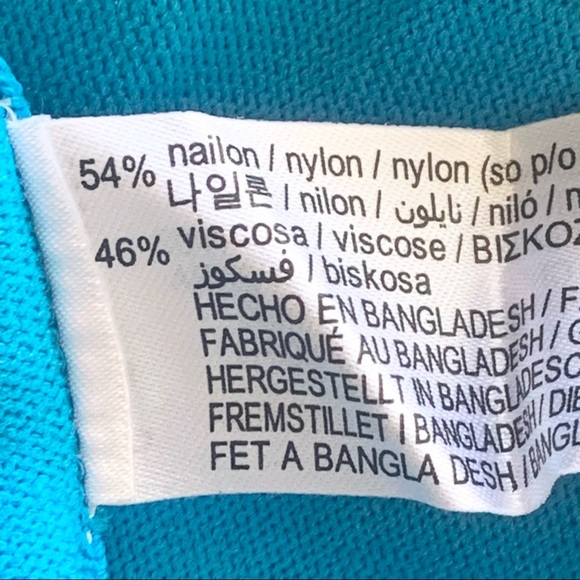 🌸New🌸 Zara Polka Dot Knit Dress Medium Blue NWT - Picture 6 of 8